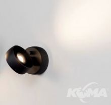 Myco kinkiet led 12,3W 4000K ściemnialny czarny